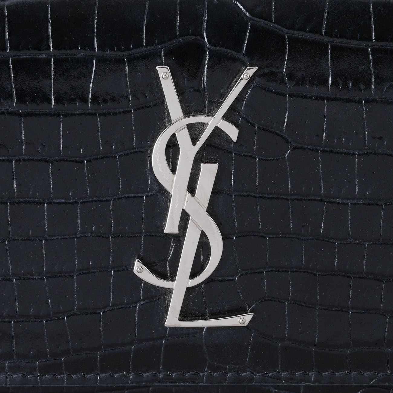 Yves Saint Laurent(USED)생로랑 선셋 스몰 크로코패턴